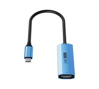 Tarjeta de captura de metal USB 3.0 PD3.0 1080P 60Hz tipo C para transferencia de video auditiva sin problemas en teléfonos y módulo de metal de PC