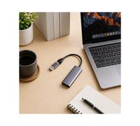 Tarjeta de Captura de Vídeo 1080P Compatible con A USB A/USB-C, Capturadora de Vídeo para Juegos de Ordenador, Retransmisiones en Directo y