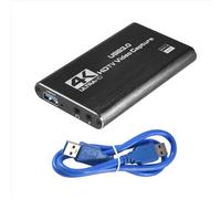 Tarjeta de captura de video 4K, grabación de pantalla USB 3.0, 1080P, 60 FPS, dispositivo de juego