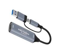 Tarjeta de Captura de Vídeo - Dispositivo de Transferencia de Audio | Tarjeta De Captura USB para Computadora - para Grabar En Ordenador, Portátil, PC, Televisor Desde Cámara Y Videograbadora VCR