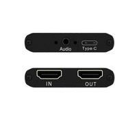 Tarjeta de captura de video HDMI a USB 20 TIPO C Tarjeta de reproducción UVC Full HD para transmisión