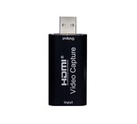 Tarjeta de captura HDMI USB 2.0 de 1 canal para videoconferencias en vivo, conversor para computadora portátil