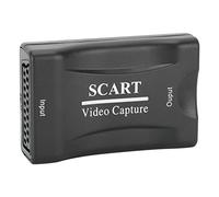 Tarjeta de Captura Tarjeta de Captura de euroconector USB2.0 Profesional Captura de Video HD Grabación de transmisión en Vivo de Video Electrónica de Consumo