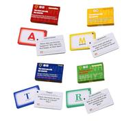 Tarjeta de comunicación entre padres e hijos: juego de aprendizaje educativo, tarjetas de inicio de conversación para niños, tarjetas flash en inglés para desarrollar vocabulario, juguete educativo de