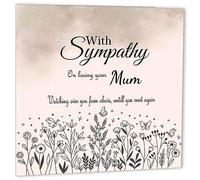 Tarjeta de condolencias - Mum Condolences - Sorry for your Loss Card Duelo Madre