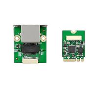 Tarjeta de control industrial E de 2,5 Gbps, adaptador de velocidad rápida, gestión del calor, placa de red de servidor, reemplazo, módulo de red industrial optimizado por calor