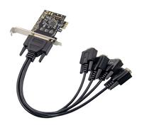 Tarjeta de control ST331PCIe X1AX99100 4S Industrial RS232COM Tarjeta de control Multifunción Tarjeta de expansión conveniente