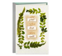 Tarjeta de cumplea os Hallmark (Vive bien)