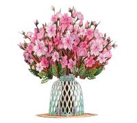 Tarjeta De Cumpleaños 3D, Saludo De Ramo De Papel, 25 Cm, Accesorio De Celebración De Agradecimiento, Suministro Decorativo Festivo, Acento Emergente Compacto, Para Maestros Amigos Familia Esposa Es