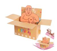 Tarjeta de cumpleaños 3D - Tarjeta de felicitación emergente hecha a mano | Tarjeta de felicitación con decoración de papel: espectacular tarjeta plegable para mujeres, niños, , colegas, familia
