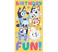 Tarjeta de cumpleaños Bluey, tarjeta para los fanáticos de Bluey