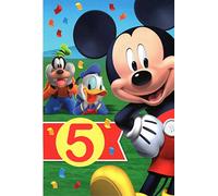 Tarjeta de cumpleaños con Mickey Mouse, Goofy y Donald Duck: Mickey and the Gang are Here to Wish You Birthday Fun... They Think You're Really Special, y también lo hace todo el mundo