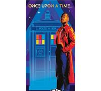Tarjeta de cumpleaños con Texto en inglés Once Upon A Time Tardis