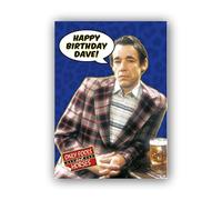 Tarjeta de cumpleaños con texto en inglés "Only Fools and Horses", con texto en inglés "Happy Birthday"