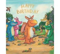 Tarjeta de cumpleaños de GRUFFALO, tarjeta de feliz cumpleaños para los amantes de Grufalo