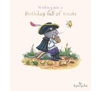 Tarjeta de cumpleaños de la rata de la autopista, divertida tarjeta de felicitación para niños inspirada en Julia Donaldson y Axel Scheffler, perfecta para jóvenes lectores y amantes de los libros