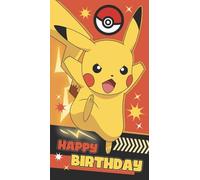 Tarjeta de cumpleaños de Pokémon