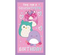 Tarjeta de cumpleaños de SQUISHMALLOWS, tarjeta para los amantes de SQUISHMALLOW, para ella, hermana, hija, prima