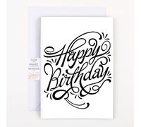 Tarjeta de cumpleaños ilimitada: tarjeta musical de cumpleaños sin parar con trampa de purpurina - doble broma - risa garantizada