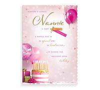 Tarjeta de Cumpleaños Niñera - 9 x 6" - Avant Garde Studios