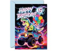 Tarjeta de cumpleaños número 5 divertida, Rock Out on Your Big Day