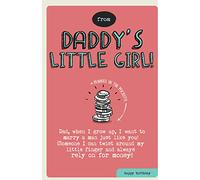 Tarjeta de cumpleaños Off The Wagon para papá de niña pequeña, papá de hija, tarjeta de felicitación, 159 x 235 mm ZXW8371