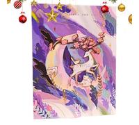 Tarjeta de cumpleaños, tarjetas de felicitación emergentes, tarjetas de cumpleaños | Tarjeta Pop up Moon Stars Elk, tarjetas de felicitación de papel para cumpleaños, Navidad, Acción de Gracias