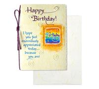 Tarjeta de cumpleaos de Blue Mountain Arts para compaero de trabajo de un amigo de la familia o cualquier persona importante en su vida (feliz cum