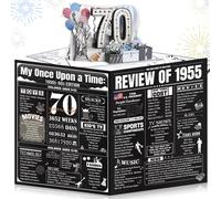 Tarjeta de cumpleaρos nϊmero 70, regalo para hombres y mujeres, tarjeta emergente grande en 3D de 70 aρos para ιl, su mejor cumpleaρos feliz, 70