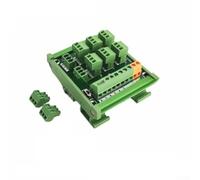 Tarjeta de datos industrial, 71 x 87 mm, con indicador LED | 8 entradas, conector de 3 cables, NPN/ para pnp, supervisión LED, uso industrial