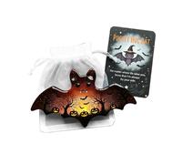 Tarjeta de de fantasma, tarjeta de aliento de bolsillo, recuerdo inspirador y reconfortante fantasma, murciélago, , muerte, dios para Halloween, viajes, adultos, niños, adolescentes