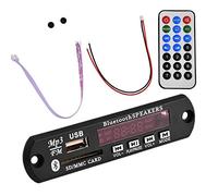 Tarjeta de decodificaci¨®n de MP3 M¨®dulo de Audio inal¨¢mbrico Bluetooth con Soporte Remoto USB SD FM Llamada con Manos Libres