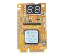 Tarjeta de depuración Tipo C 3 en 1, Tarjeta de diagnóstico para portátiles con Soporte USB, Interfaz de Bus Mini PCI y Mini PCI-E LPC, Herramienta Amarilla de reparación de