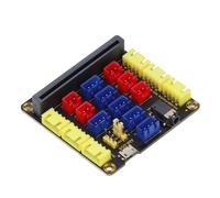 Tarjeta de desarrollo compacta de tipo Microbit B para extensión Microbit, alimentación ordenada a través de Micro USB, adecuada para amantes del bricolaje