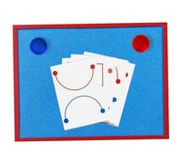 Tarjeta de Desarrollo del Cerebro Izquierdo y Derecho, Divertido Juego de Entrenamiento Cerebral, Juguete de coordinación de Manos, Juguete de Habilidades motoras Finas para niños y niñas