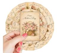 Tarjeta de día de la madre, 36 piezas en blanco de felicitación y agradecimiento, para mujeres, mamá, esposa, abuela, amigos, compañeros, casa, oficina, ,