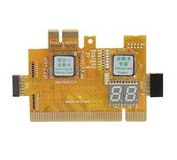Tarjeta de diagnóstico de escritorio PCI PCI - E 2LPC 4 - en - 1 Analizador de placa base, kit de prueba de depuración con LED multifunción para la resolución de problemas de