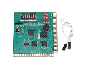 Tarjeta de Diagnóstico de PC Pantalla de Código Post Dual PCI ISA de 4 Dígitos para Placa Base de Escritorio