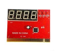 Tarjeta de diagnóstico para placa base con 4 indicadores LED, comprobador PCI para análisis de fallos de placa base de PC, Plug and Play, tarjeta de diagnóstico para localización de averías