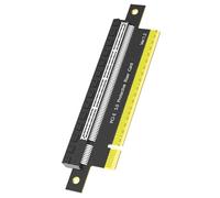 Tarjeta de elevación protectora PCIE 5.0 X16 de velocidad rápida para juegos y edición de video con tarjeta de expansión GPU de refrigeración superior
