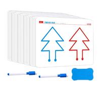 Tarjeta de entrenamiento cerebral de 10 piezas - Tarjeta de coordinación mano-cerebro, motricidad fina | Mapas de desarrollo izquierdo y derecho, juego de juguetes de aprendizaje educativo para la