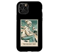 Tarjeta de esqueleto de The Hockey Mom Spooky Season Mama Halloween Carcasa para iPhone 11 Pro