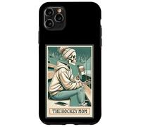 Tarjeta de esqueleto de The Hockey Mom Spooky Season Mama Halloween Carcasa para iPhone 11 Pro Max