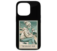 Tarjeta de esqueleto de The Hockey Mom Spooky Season Mama Halloween Carcasa para iPhone 13 Pro
