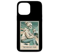 Tarjeta de esqueleto de The Hockey Mom Spooky Season Mama Halloween Carcasa para iPhone 13 Pro Max