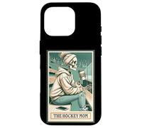 Tarjeta de esqueleto de The Hockey Mom Spooky Season Mama Halloween Carcasa para iPhone 16 Pro