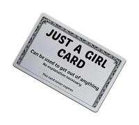 Tarjeta De Excusa,Juguete Interactivo Divertido y Portátil - Tarjeta para Cartera | para Compañeros De Clase Amigos Cumpleaños Reuniones Familiares Fiestas Interior Exterior