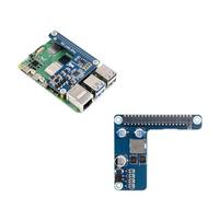 Tarjeta de expansión Alimentación a través de Ethernet para Raspberry Pi 5 Módulo de alimentación PoE 802.3af/at Módulo de alimentación estándar de Red