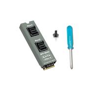Tarjeta de Expansión de Disco Duro M.2 (M-Key) A Doble SFF-8643 (8x 6Gbps) para NAS, para Synology y Linux