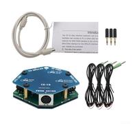 Tarjeta de expansión de interfaz de datos de radio, cables de audio estéreo de 3.5 mm 8 pines para transmisores-receptores Xiegu CE-19 X5105 G90 ACC PTT XPA125